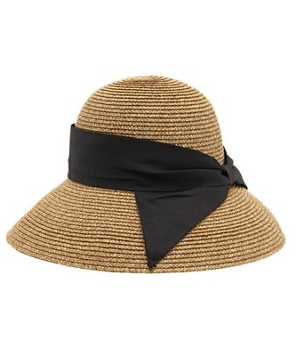 リボンハット 麦わら帽子