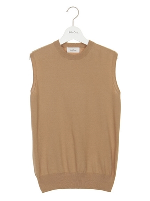 Mila Owen (ミラオーウェン)  ノースリレイヤードニット