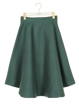 シャンタンボリュームスカート