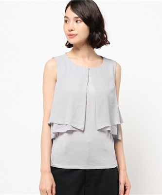 前フレアブラウス