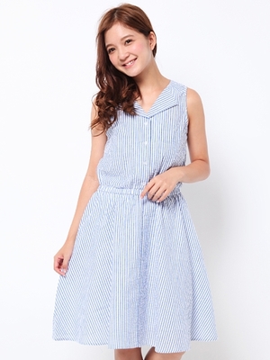 ノースリサッカーワンピ