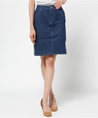 裏毛切替タイトスカート