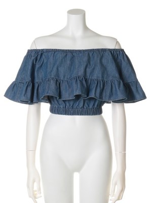 ボタニカルフラワートップス