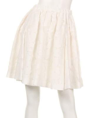 カットジャガードスカート