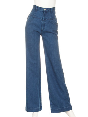 ハイウエストバギーパンツ