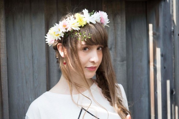 花冠(yellow,pink,white)