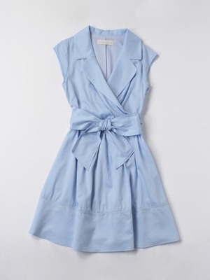 ドビーストライプカシュクールワンピース