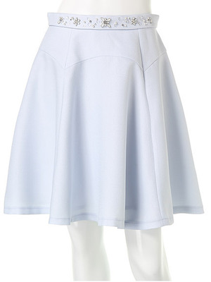 切替パーツフレアスカート