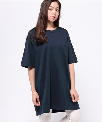 スーパーオーバーサイズビッグTシャツ ビッグシルエットドロップショルダーTシャツ UR-230W