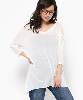 【Lady like】Vﾈｯｸｼｰｽﾙｰﾄｯﾌﾟｽ