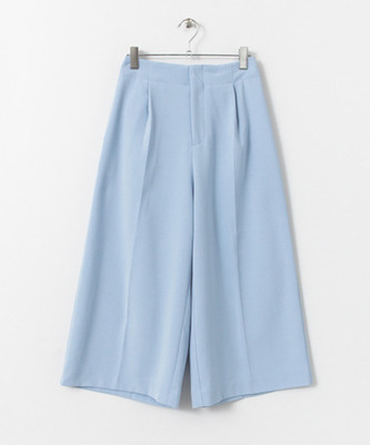 KBF+　変形タッククロップドパンツ