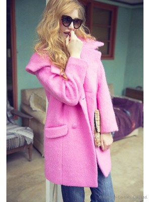 レトロウールコート