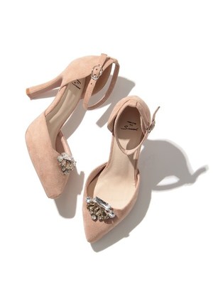 snidel (スナイデル)  ビジューパンプス