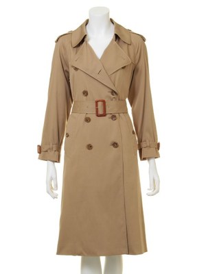 [Balcony and Bed]テンセルトレンチコート