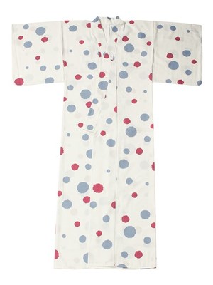 水玉柄浴衣単品