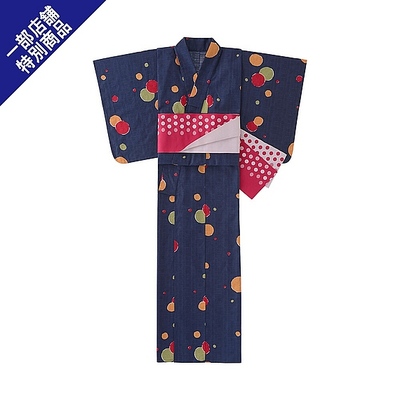 タケヒサユメジ浴衣（水玉）