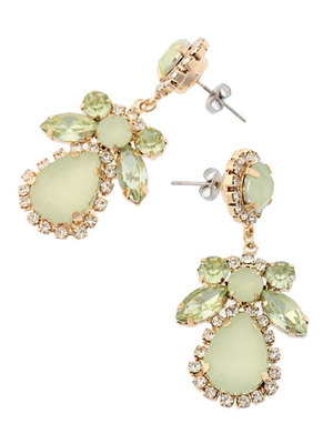 ドロップビジューピアス