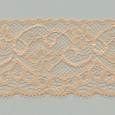 ジャガードトリミングレース #10 アプリコット
