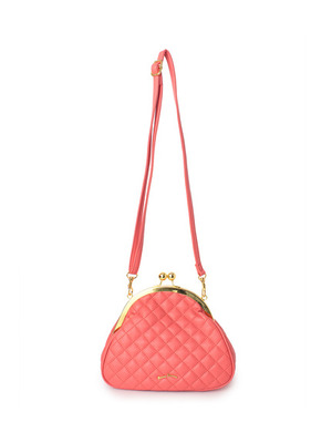 がま口キルトショルダーバッグ