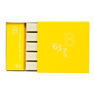 ホワイトチョコレート/パッションフルーツ/バジル