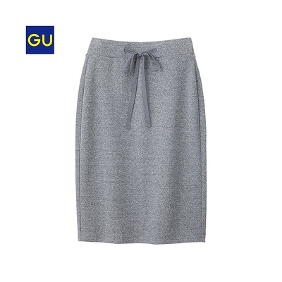 (GU)スウェットタイトスカート