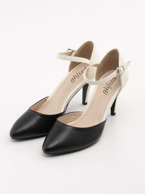 ポインテッドトゥセパレートパンプス