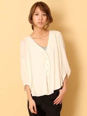 ギャザーブラウス