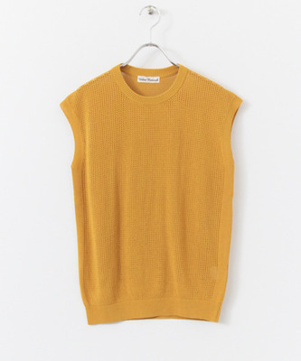 メッシュニットプルオーバー