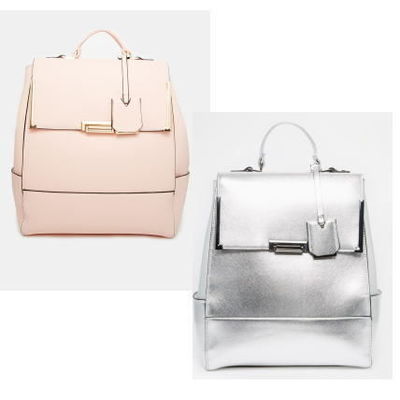 フェイクレザーリュック