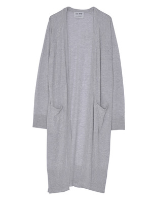 スリットロングカーデ