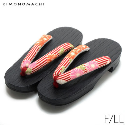 オシャレな女性下駄 桐下駄 浴衣下駄