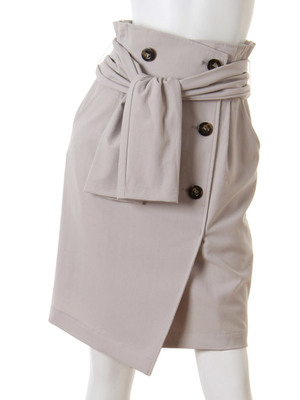 ウエストリボンスカート