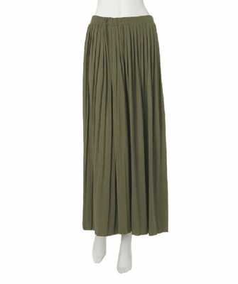 プリーツスリットスカート