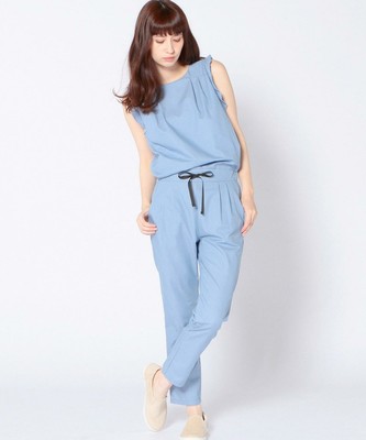 Another Edition 袖フリルオールインワン