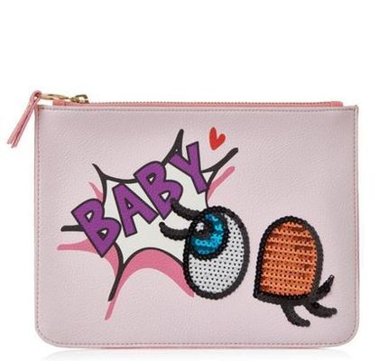 [PLAYNOMORE][EMS発送無料] SHY BABY クラッチ baby pink Small