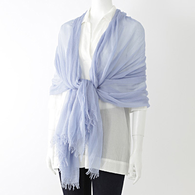 大判モダールシルクストール 130×180cm・ライトグレー