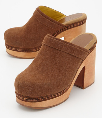 WOOD HEEL SABO