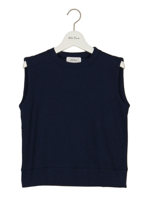 切りっぱなしセットアップトップス