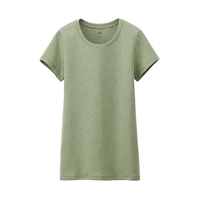 WOMEN スーピマコットンモダールクルーネックT(半袖)