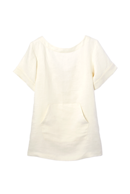 Back Lace-up Tunic One piece