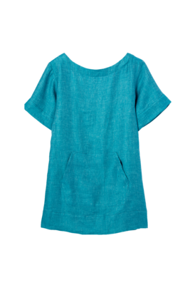 Back Lace-up Tunic One piece