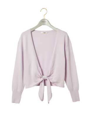 カシュクールカーディガン