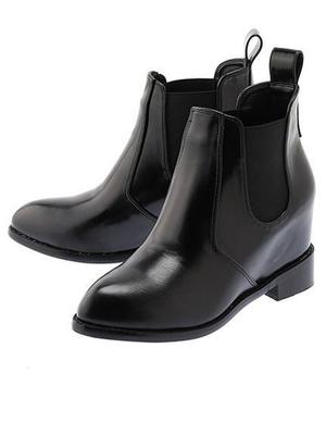 ガラスレザーゴアブーツ