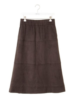 フェイクスエードスカート