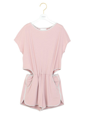 emmi (エミ) 【emmi studio】パイピングロンパース