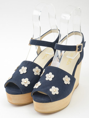 titty&Co. (ティティー アンド コー) フラワーウッドサンダル