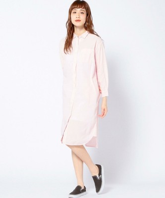 Another Editionコットンローンシャツワンピース