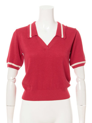 ライン入りポロニット