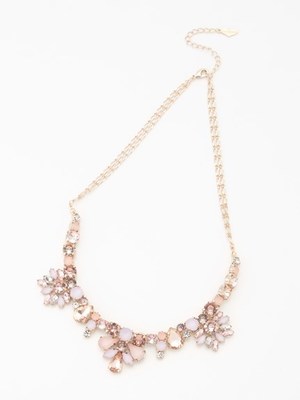 マーキスモチーフビジューネックレス