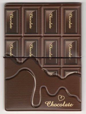チョコレート柄 パスポートケース